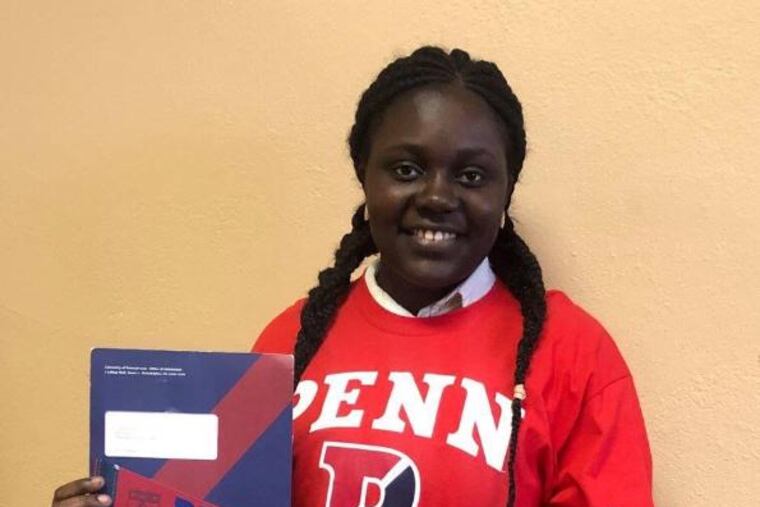 Zephaniah Sainta is headed to University of Pennsylvania next year.