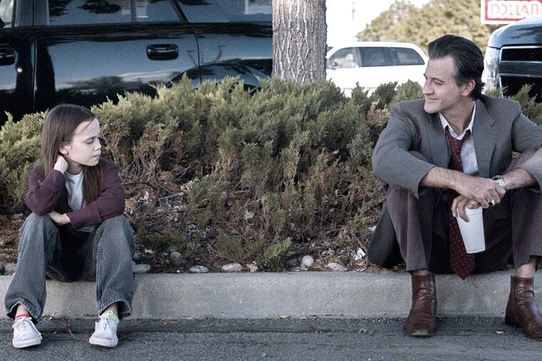Why can’t we be friends?: Oona Laurence (left) and Ross Partridge, who also directed, in "Lamb."