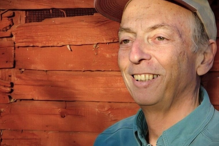 Civil War scholar Gabor Boritt on his farm in Gettysburg in 2006.