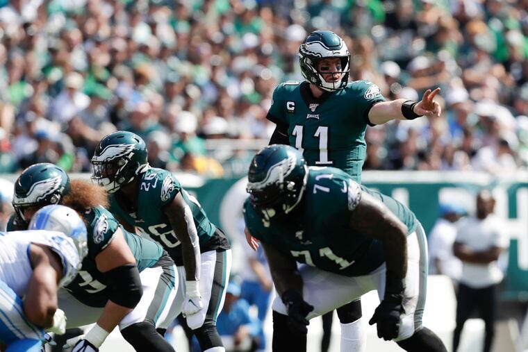 The Eagles will need another elite performance from Carson Wentz (11) to get past the Packers.