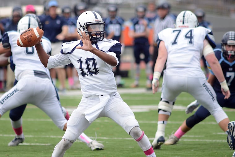 Marcus McDaniel led Episcopal Academy to victory in a fourth-quarter comeback against Penn Charter on Saturday.