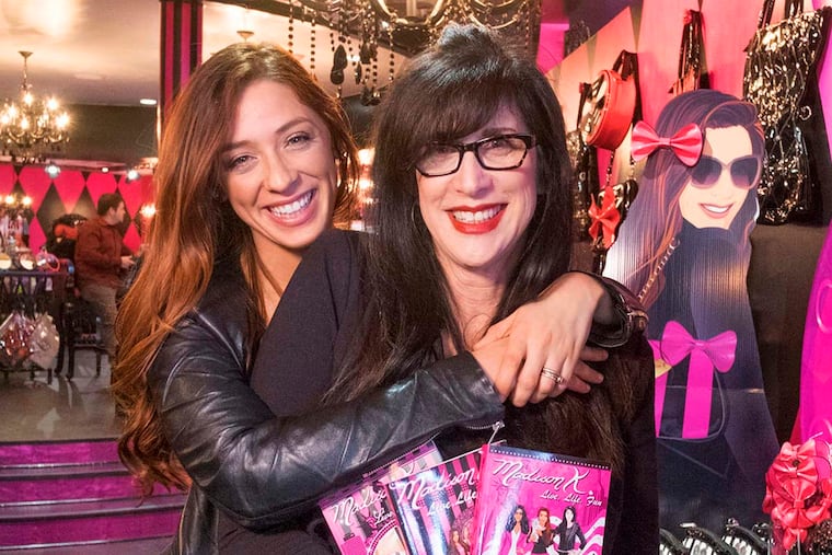 Nina Kaplan (right) and daughter Madison, the inspiration for the "Madison K." books.