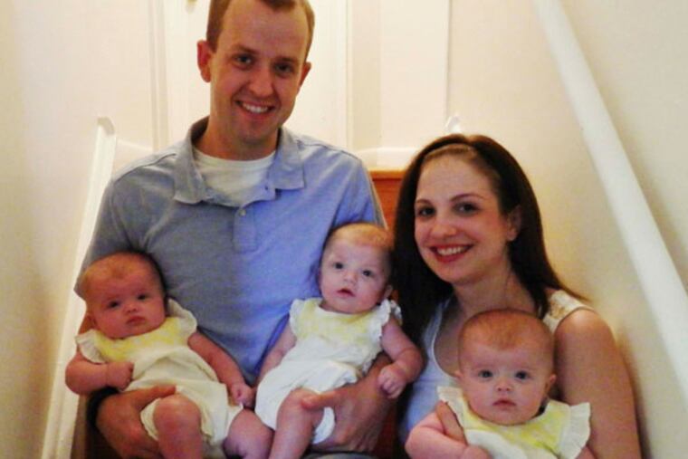 Fred and Lisa Hardenbrook , with (from left), Lucy, Susanna, and Tatum. ( Photo: Michele Lanza )