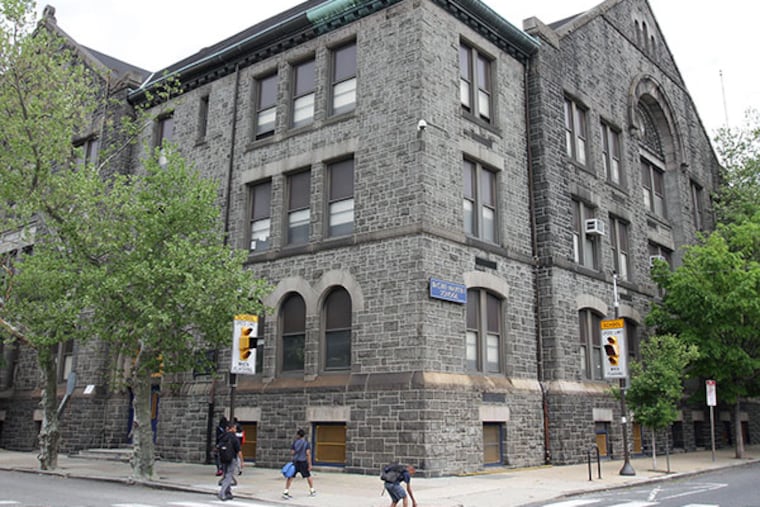 Bache-Martin School at 2201 Brown Street in Philadelphia on May 13, 2014. ( DAVID MAIALETTI / Staff Photographer )