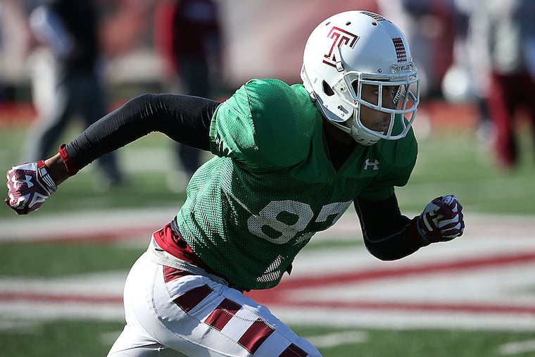 Temple wide receiver Bryant Ventell.