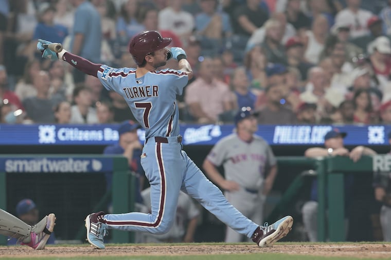 On Saturday, Trea Turner launched his second homer in as many games since the All-Star break.