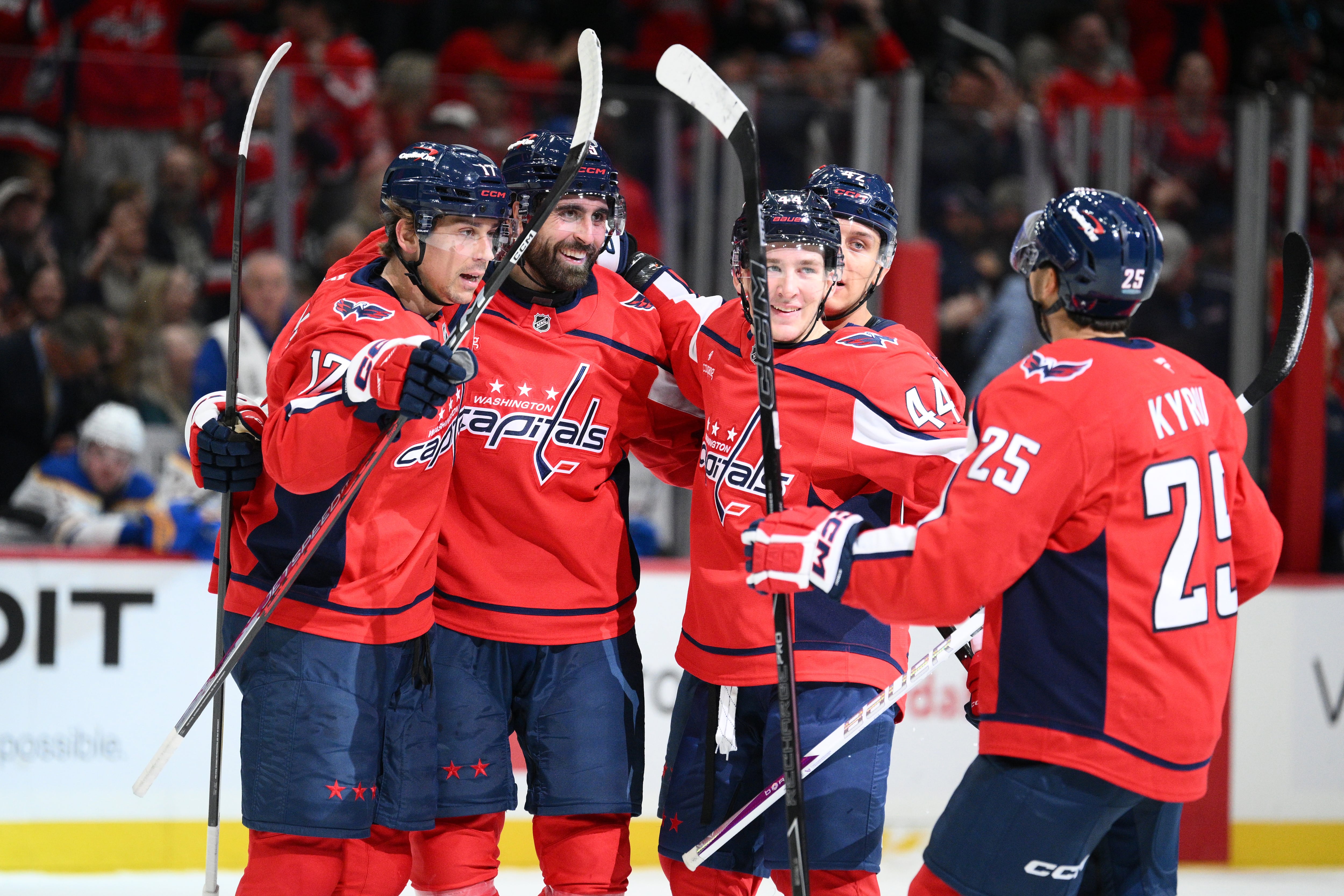 Alex Tuch gets winner against former team and Dylan Strome scores twice, as Capitals beat Sabres 4-3
