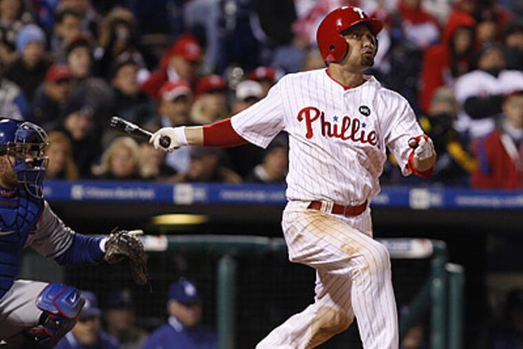 Shane Victorino and the Phillies have reportedly agreed to a three-year, $22 million deal. (Ron Cortes/Staff file photo)
