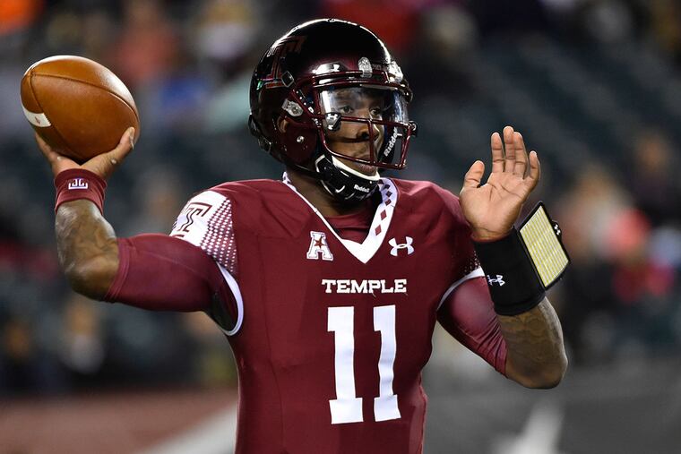 Temple Owls quarterback P.J. Walker.