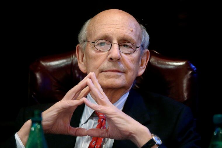Supreme Court Associate Justice Stephen Breyer, shown in February 2017.