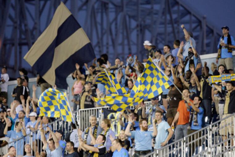 The big crowds at PPL Park provided some of the lasting memories of the Union's inaugural season. (Yong Kim/Staff file photo)