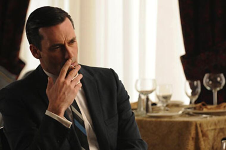 Jon Hamm returns as the man of smoke and mirrors on "Mad Men."
