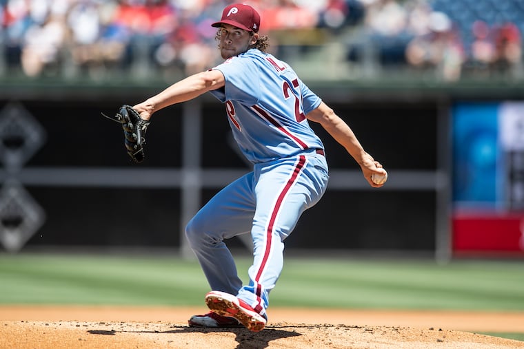 After struggling earlier in the season, the 26-year-old ace is in the midst of one of the best three-start stretches in franchise history. The Phillies only wish he could pitch every day.