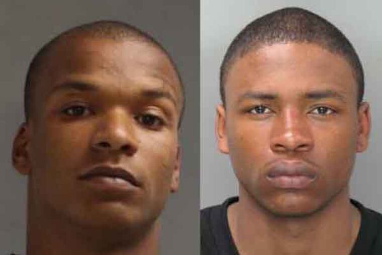 Victim Demetrius Jones (left) died last night after a shooting. Naim Williams (right) is charged in the crime.