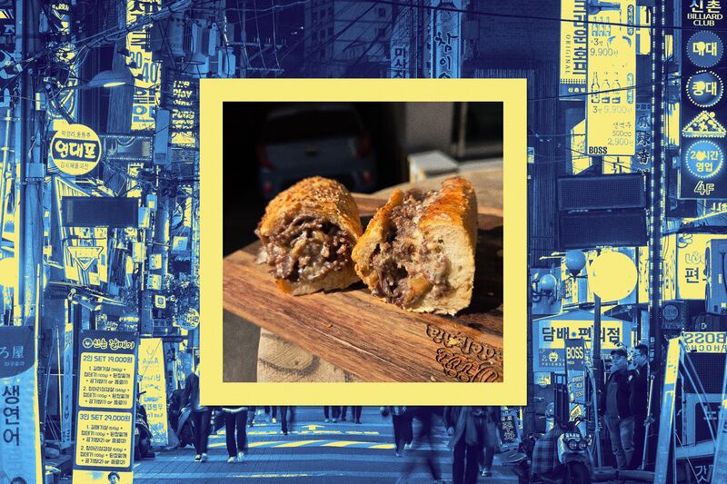 Smart Thread Rolling Wiir Philadelphia in South Korea offers authentic Philly cheesesteaks ...