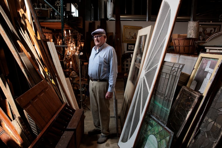 Bob Beaty poses for a portrait at his shop, Beaty American, on Wednesday, July 9, 2025, in Philadelphia. Beaty American is located at 1800 N. American St. The business is closing at the end of the month.