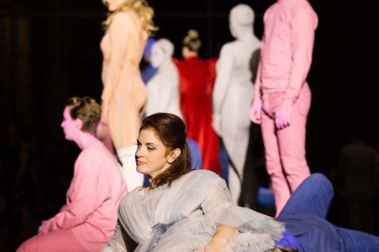 Soprano Maeve Höglund in “The Wake World.”