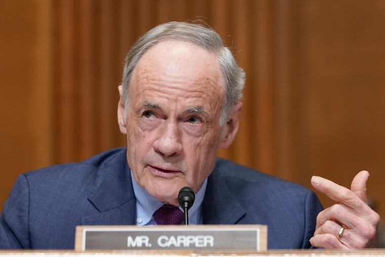 Sen. Tom Carper, D-Del. announced that he will not seek re-election to a fifth term in the U.S. Senate.