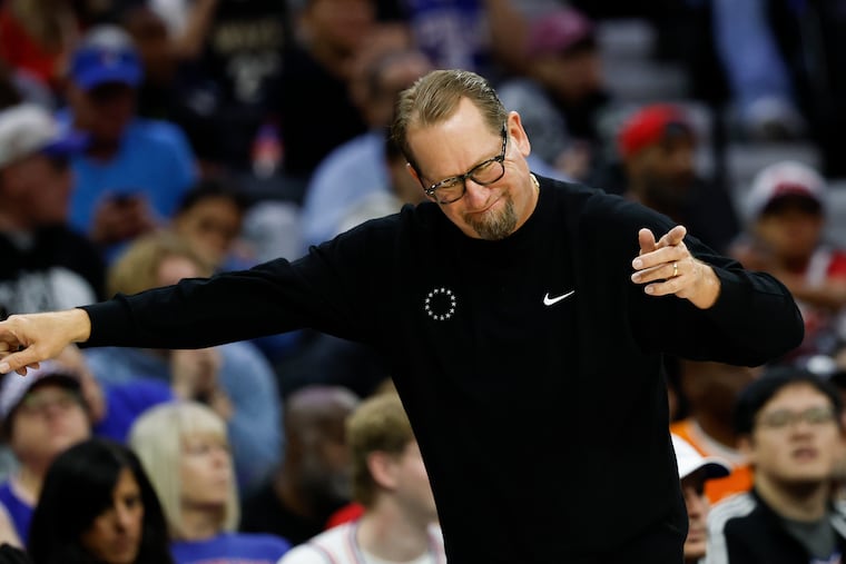 Sixers head coach Nick Nurse wants his team to play at a much faster pace this season.