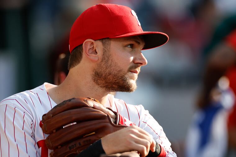 Phillies shortstop Trea Turner was back in the lineup Monday after missing 38 games while on the injured list with a strained left hamstring.