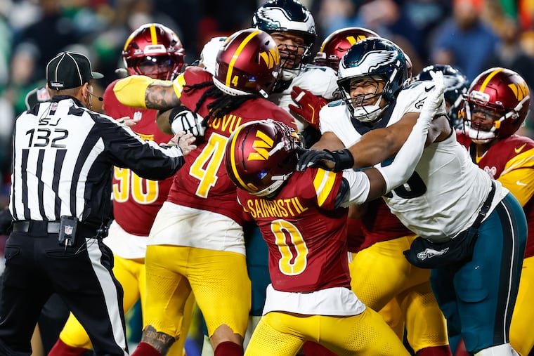 The Eagles and Commanders might have some residual beef after Washington expressed dissatisfaction with a Birds two-point conversion two weeks ago.