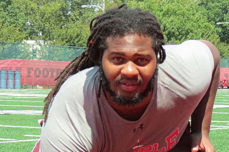 Jaelin Robinson, a redshirt freshman, is earning raves.