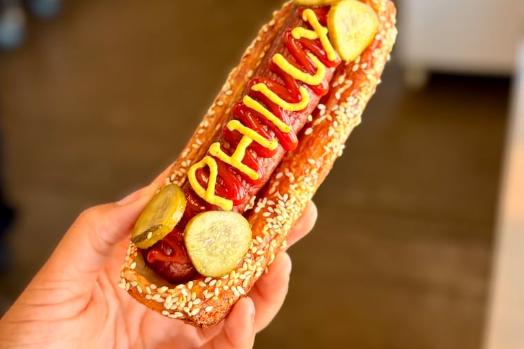 Second Daughter bakery launched hot dogs in croissant shells this summer, and they're not going anywhere.