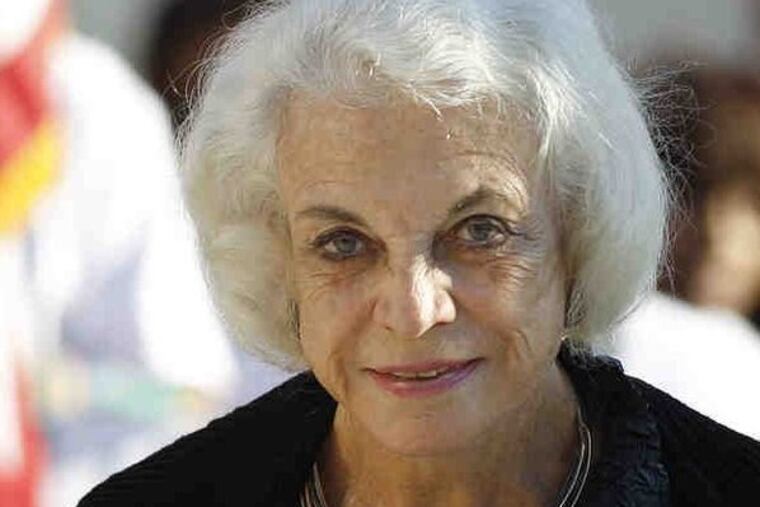 Former Supreme Court Justice Sandra Day O'Connor (AP Photo/Matt Rourke)