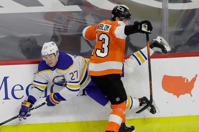 Oskar Lindblom is playing a 200-foot game that has garnered effusive praise from coach Alain Vigneault.