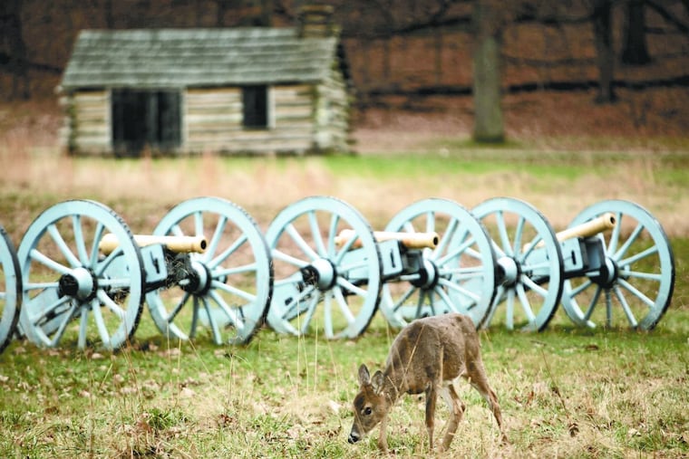 Valley Forge National Park, in Valley Forge, celebrated its 40th anniversary as a national park in 2016. The National Park Service celebrated its centennial last year.