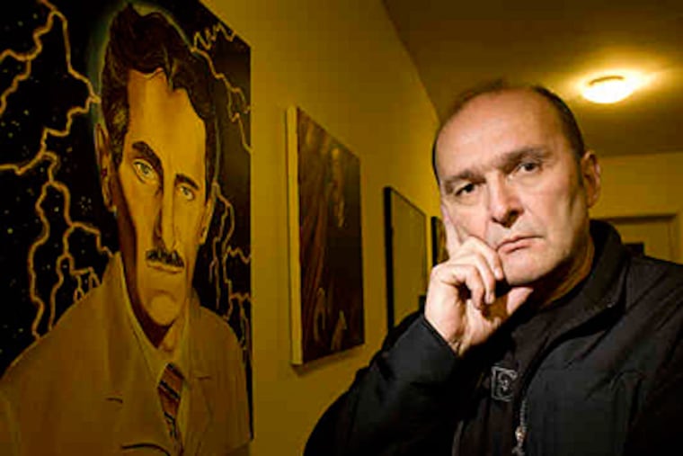 Some kids grow up with a portrait of the pope on their wall. Others, JFK. When Nick Lonchar was a kid in Serbia, it was Nikola Tesla. (Ed Hille / Staff)