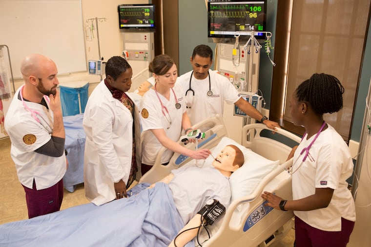 Thomas Edison State University nursing students. Most of the school's graduates are adult learners studying online. The school scored well for high salaries and low federal loan levels.