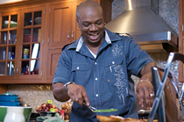 Aaron McCargo, Jr.'s new Food Network show is Big Daddy's House. (photo by Food Network)