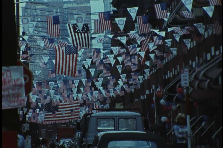 1976: The Bicentennial was a landmark event for the city. Footage from WPVI shows neighborhoods preparing — and also protests from African American folks who felt they weren’t included in the planning process.