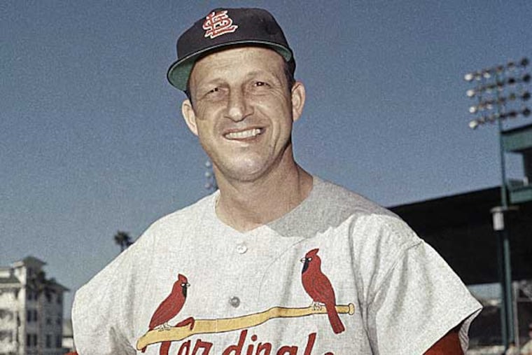 Had it been up to Stan Musial's father, St. Louis might have been denied its greatest Cardinal of all time, and baseball might have been denied perhaps its greatest ambassador. (AP file photo)