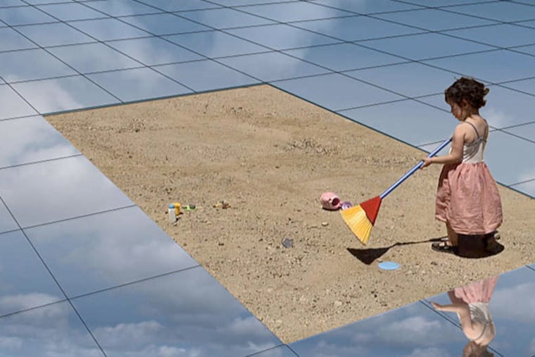 "The Continuous Moment" is one of the videos being shown at Locks Gallery.