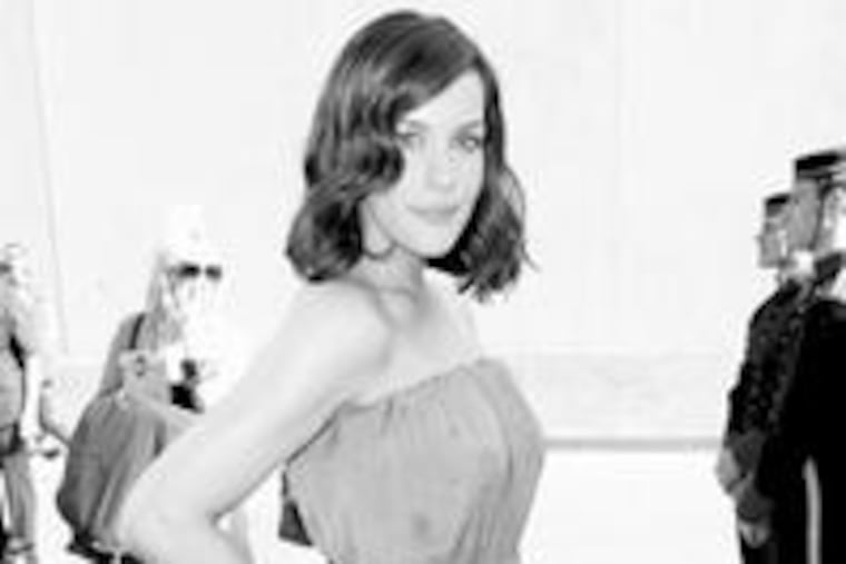 Liv Tyler, at the MTV Movie Awards last Sunday, has finished two of her own after a long maternity leave. (See "Liv goes back to work.")