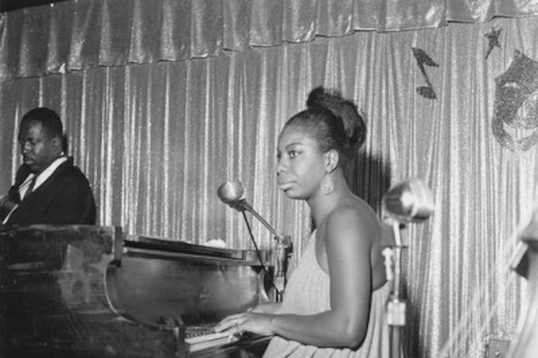 Nina Simone. Undated. - Photo by Jack T. Franklin.