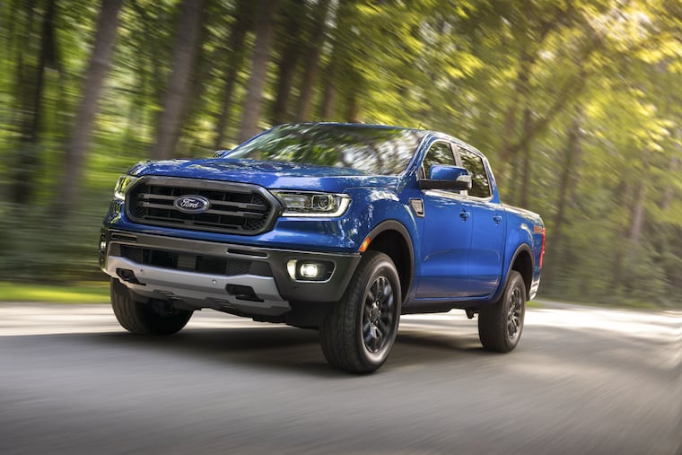 The 2020 Ford Ranger looks not unlike a pint-sized version of the F-150, which is not a bad heritage to have.
.