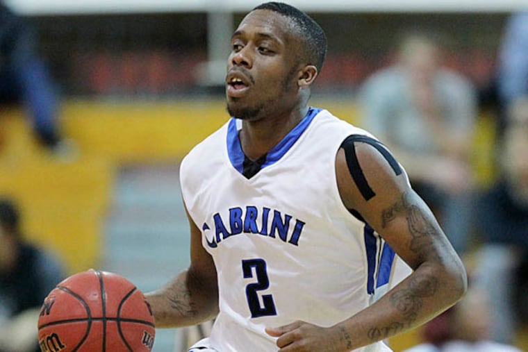 Cabrini junior Aaron Walton-Moss was named the top player in Division III. (Contributed photo)