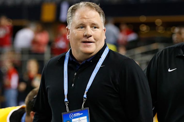 Chip Kelly. (Matthew Emmons/USA Today)