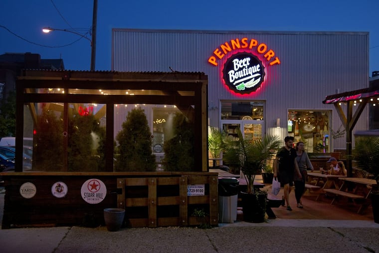 Pennsport Beer Boutique.