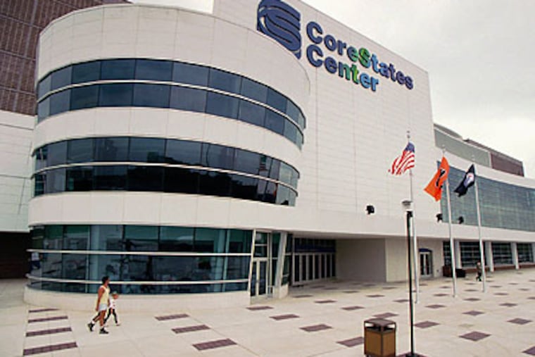 The Wells Fargo Center was first known as the CoreStates Center when it opened 15 years ago. (Daily News file photo)
