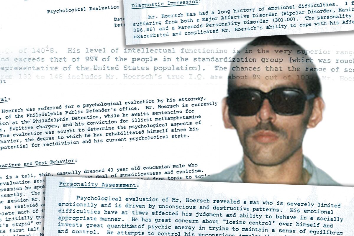 Психологический профиль 1985 года описал Рэймонда Хорша как человека, поглощенного гневом и контролирующего жертв