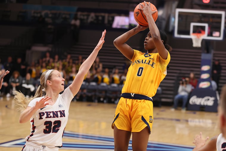 Aryss Macktoon leads La Salle defensively and also averages 10.6 points and 4.7 rebounds.