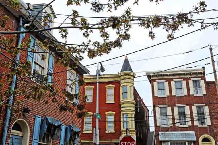 Queen Village on 4/17/13. Here, the view from the 100 block of League Street. ( APRIL SAUL / Staff )