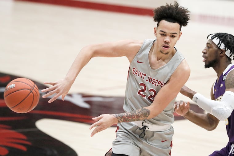 Jordan Hall was one of the top rookies in the A-10 last season.