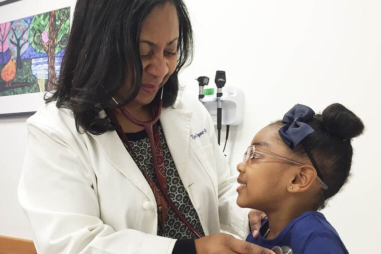 Tyra Bryant-Stephens, a physician at Children’s Hospital of Philadelphia, spoke this month at a roundtable in Washington about the city’s high rate of asthma in children.