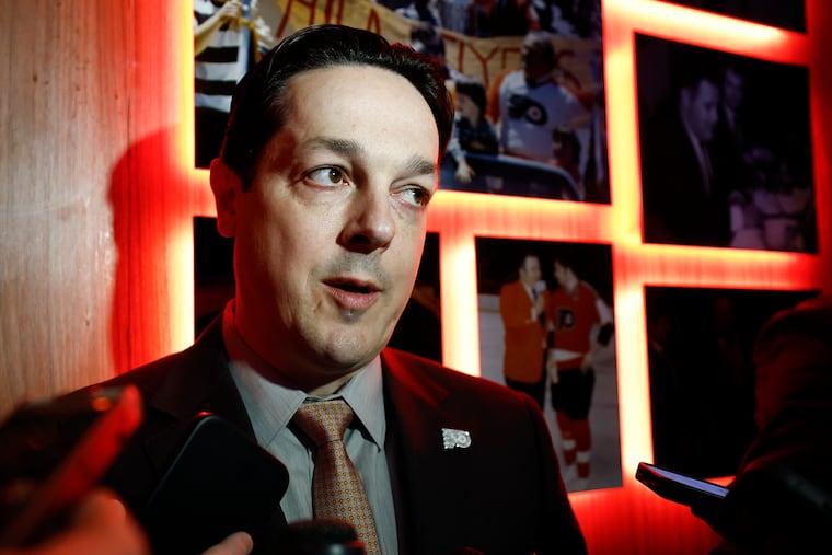 Flyers GM Danny Brière's vision has begun to come to fruition, and maybe even quicker than he expected.