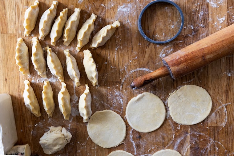 Polish American families often make pierogi for Wigilia.